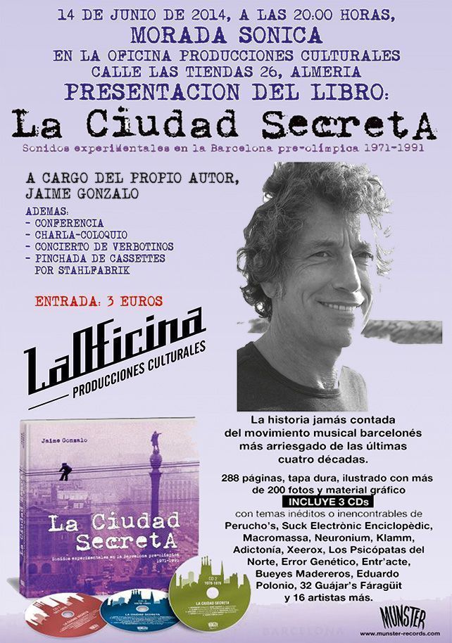 Presentación de 'La ciudad secreta' en Almería
