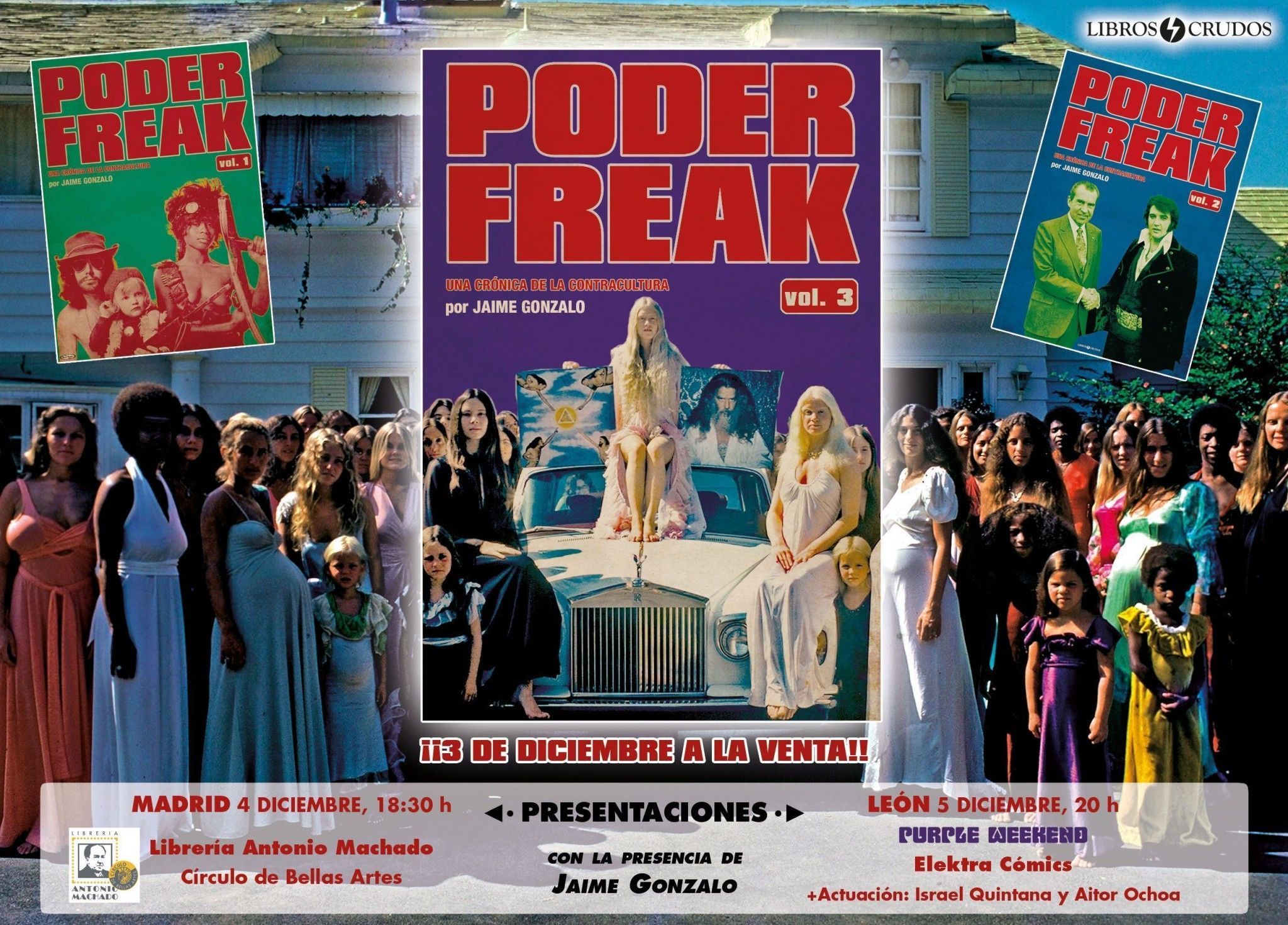 Presentaciones 'Poder freak vol. 3'